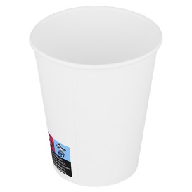 Le gobelet en carton blanc : le classique par excellence
